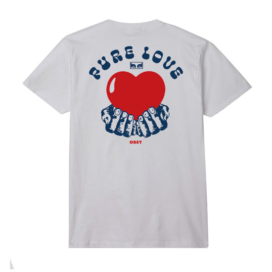 Obey Ανδρική κοντομάνικη μπλούζα Pure Love Classic T-Shirt
